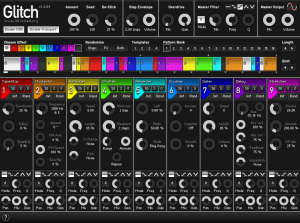 Glitch v1 effect sequencer